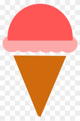 Ice Cream Cone Clip Art Download Free - Es Krim Animasi - Png Download