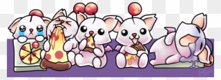 Thank You - Moogle Pizza Clipart