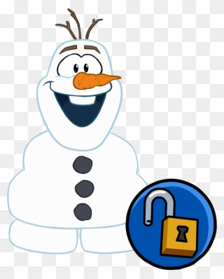 Graphic Free Stock Image S Costume Unlockable Icon - Club Penguin Olaf Costume Clipart