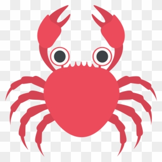 Cartoon Crab 15, Buy Clip Art - Crab Emoji - Png Download