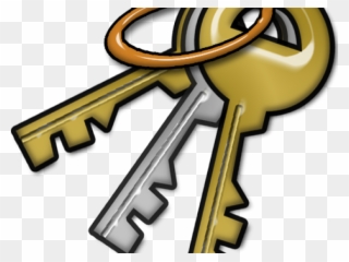 Key Clipart Keychain - Clip Art Transparent Key - Png Download