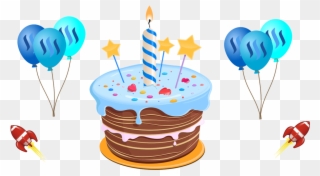 1st Birthday Cake Png Clipart