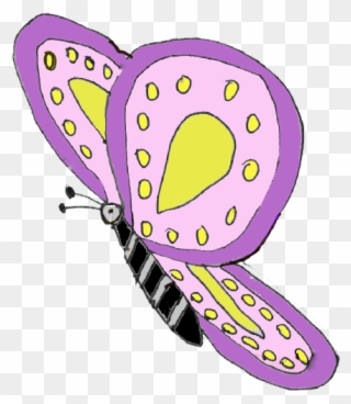Custom Purple Butterfly Mugs Clipart