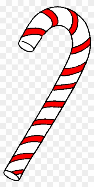 Candy Cane Gif Clipart Candy Cane Clip Art - Heart Santa Candy Cane Baseball Sleeve Shirt - Png Download