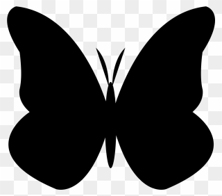 Simple Butterfly, Butterfly Clip Art, Butterfly Images, - Vetor Borboleta Png Transparent Png