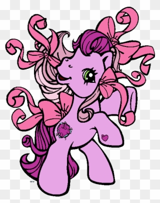 Pink Flower Clipart Mlp - Coloring Pages My Little Pony Minty - Png Download