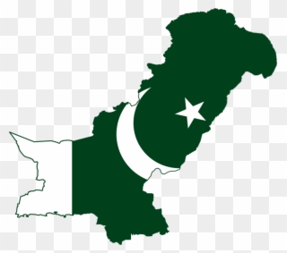 Pakistan Flag Png Picture - Pakistan Map Png Clipart