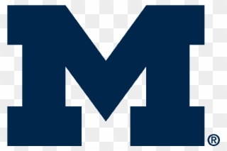 U Of M - Metro Health University Of Michigan Logo Clipart