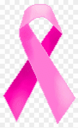 Pink Ribbon Free Clipart - Pink Ribbon Cancer Gif - Png Download