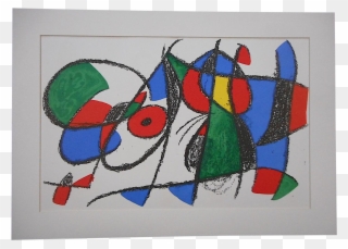 Joan Miro Original Painting Clipart