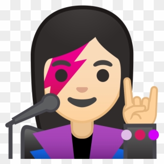 Download Svg Download Png - Singer Emoji Clipart
