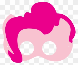 My Little Pony Pinkie Pie Mask Savannah - Free My Little Pony Printable Masks Clipart