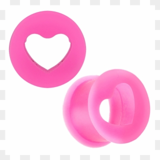 Freshtrends Pink Heart-shaped Cut Out Flexible Silicone - Love Clipart
