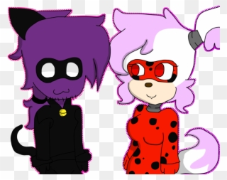Guy And Willow Cat Noir Ladybug Cosplay - Willow Clipart