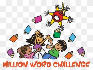 Student Success Through Parent - Million Word Reader Clipart