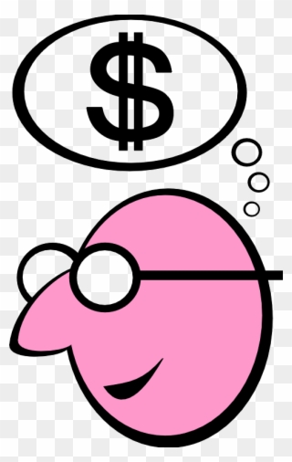 Thinking About Money - Money Clipart