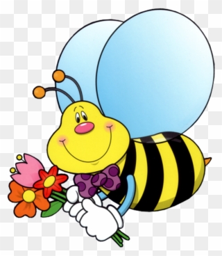 0 88136 Afbc30b2 Orig Bee Clipart, Bee Theme, My Honey, - Imagenes De Abejitas Animadas - Png Download