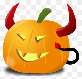 Free Devil Pumpkin - Devil Pumpkin Carving Ideas Clipart