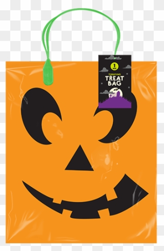 Halloween Trick Or Treat Loot Bag - Trick Or Treat Loot Bags Clipart