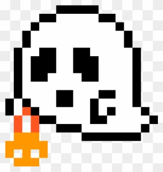 Cedae535cd2d4bd - Pixel Art Halloween Ghost Clipart