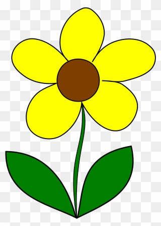 This Is The Image For The News Article Titled Spring - Flower With 5 Petals Clipart - Png Download
