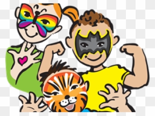 Summer Clipart Fair - Free Face Painting - Png Download