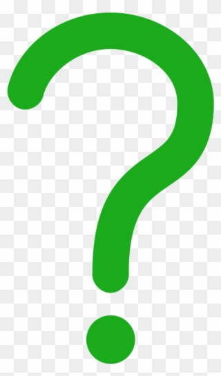 Icon Of A Question Mark - Question Mark Symbol Green Clipart