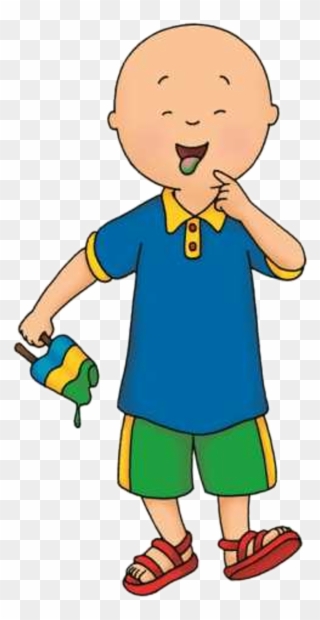 More Caillou Pictures - Caillou Blue Clipart