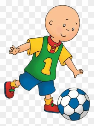 More Caillou Pictures - Caillou Soccer Clipart