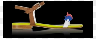 Babe Wire Multicolor Leather Flat Sandal Dsquared2 - Sandal Clipart