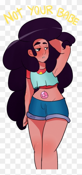 Guys Follow This Girl She's Awesome I Literally Just - Stevonnie Not Your Baby Clipart