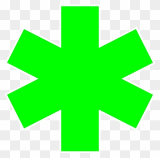 Green Star Of Life Clipart