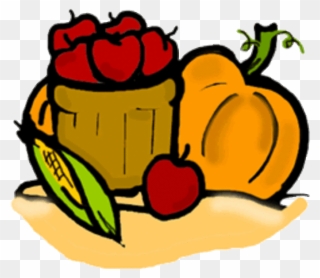Harvest Clipart Harvest Clip Art - Apples And Pumpkins Clipart - Png Download