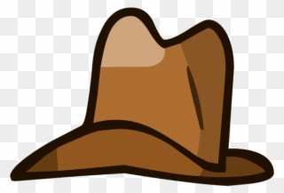 Cowboy Clipart Brown Object - Cartoon Cowboy Hat Png Transparent Png