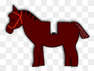 Lego Horse Vector Clipart