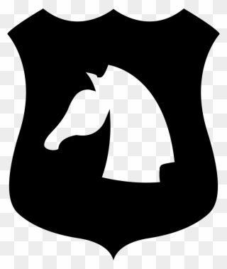 Horse Head On A Shield Comments - Horse Head Mask Clipart