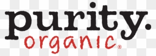 Purityorganic Logoprint Copy - Purity Organic Coconut Water Clipart