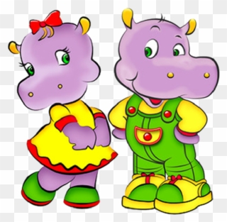 Baby Hippo Images - Бегемотики Рисунки Clipart