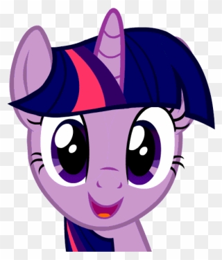 Twilight Sparkle Rainbow Dash Princess Celestia Pinkie - My Little Pony Twilight Sparkle Face Clipart