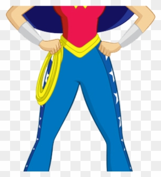 Wonder Woman Clipart File - Super Hero Girl Personajes - Png Download
