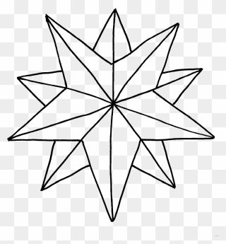 80 Comments - Easy Christmas Star Drawing Clipart