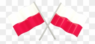 Poland Flag Png Clipart - Polish Flag And Pole Png Transparent Png