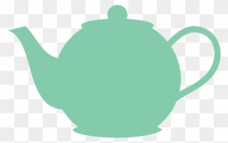 Watercolor Clipart Teapot - Tea Pot Clip Art - Png Download