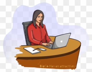 Job Clipart Female Job - Business - Png Download