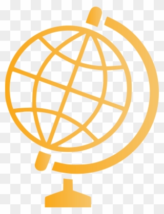 Transfer Money Worldwide - Global Pictogram Clipart