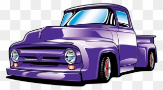 Car Vector Transparent Stock Techflourish Collections - Ford 1956 Truck Clipart