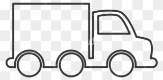 Truck Outline Truck Outline Icons By Canva - Icon Clipart