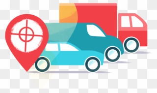 Fleet Tracking - Vehicle Tracking Clipart
