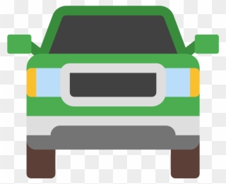 Pickup Vorderansicht Icon - Car Icon Colored Png Clipart