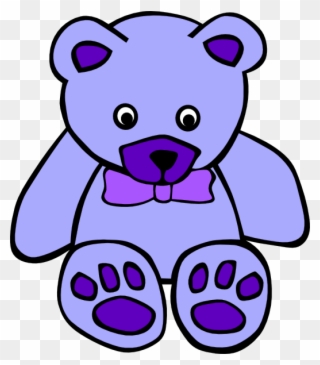 My Teddy Bear Coloring Page Clipart